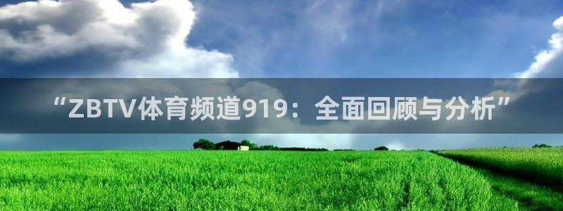 “ZBTV体育频道919：全面回顾与分析”