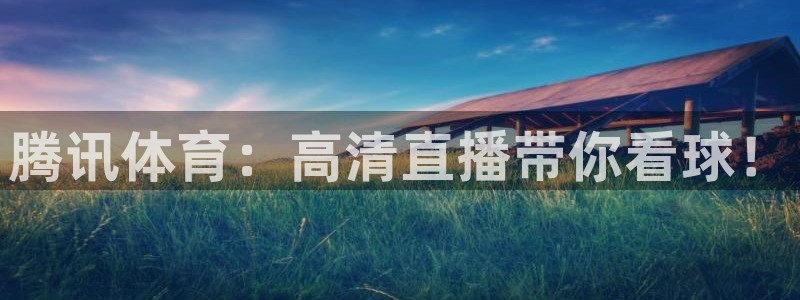 腾讯体育：高清直播带你看球！